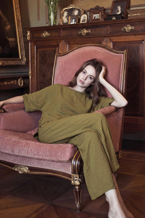ARTEFILIA-MILANO - blusa marea - JUNIPER