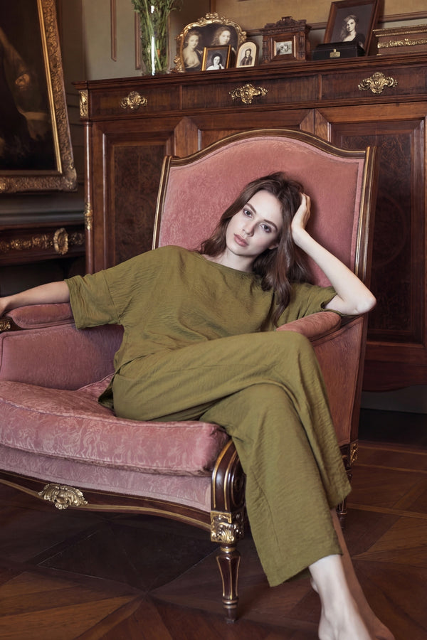 ARTEFILIA-MILANO - blusa marea - JUNIPER