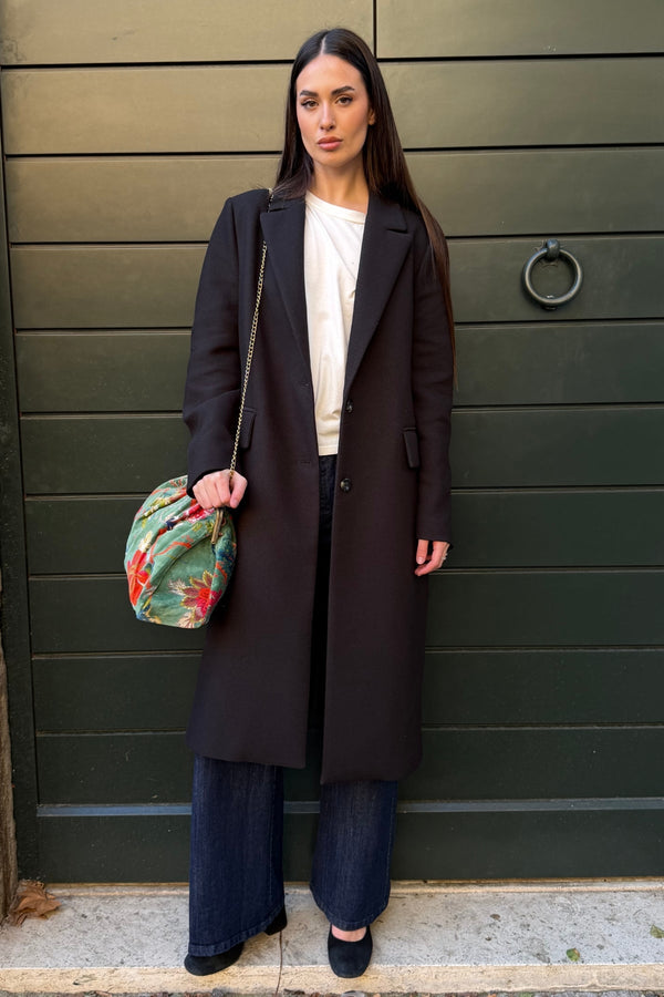 ARTEFILIA-MILANO - borsa katia velluto clutch grande - BRERA SAVOIA