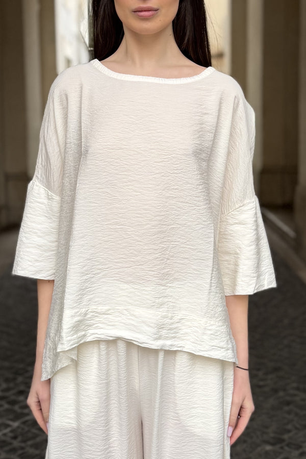 ARTEFILIA-MILANO - blusa marea - BURRO