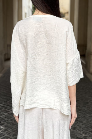 ARTEFILIA-MILANO - blusa marea - BURRO