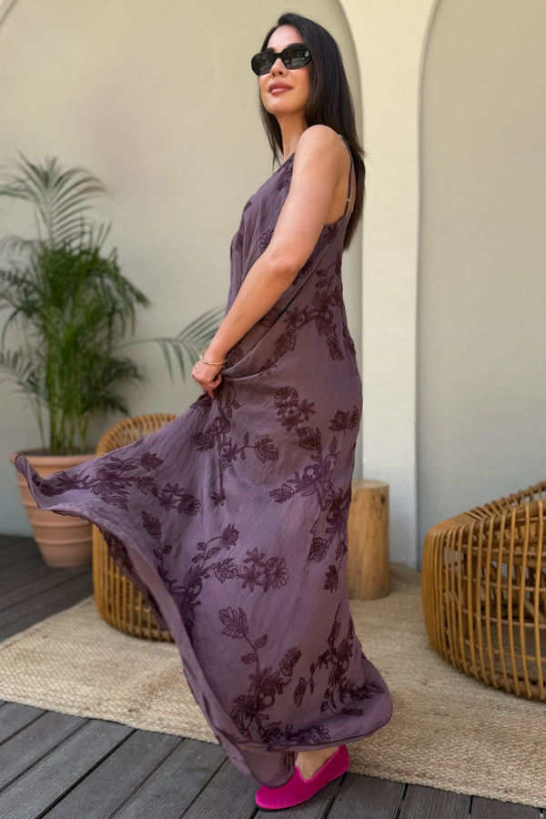 ARTEFILIA-MILANO - abito duna ricamo - FICO