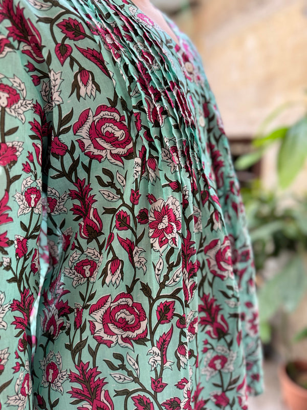 Artefilia - Blusa In mussola di cotone Eva - TIFFANY ROSE