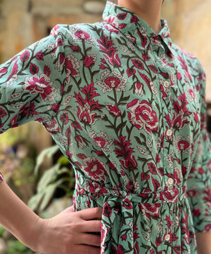 Artefilia - Abito Gina In mussola di cotone - TIFFANY ROSE