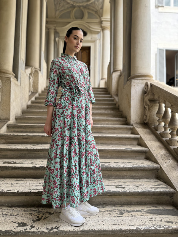 Artefilia - Abito Gina In mussola di cotone - TIFFANY ROSE