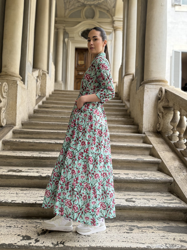 Artefilia - Abito Gina In mussola di cotone - TIFFANY ROSE