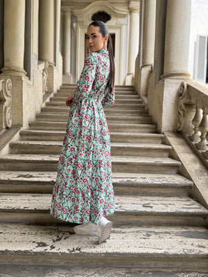 Artefilia - Abito Gina In mussola di cotone - TIFFANY ROSE