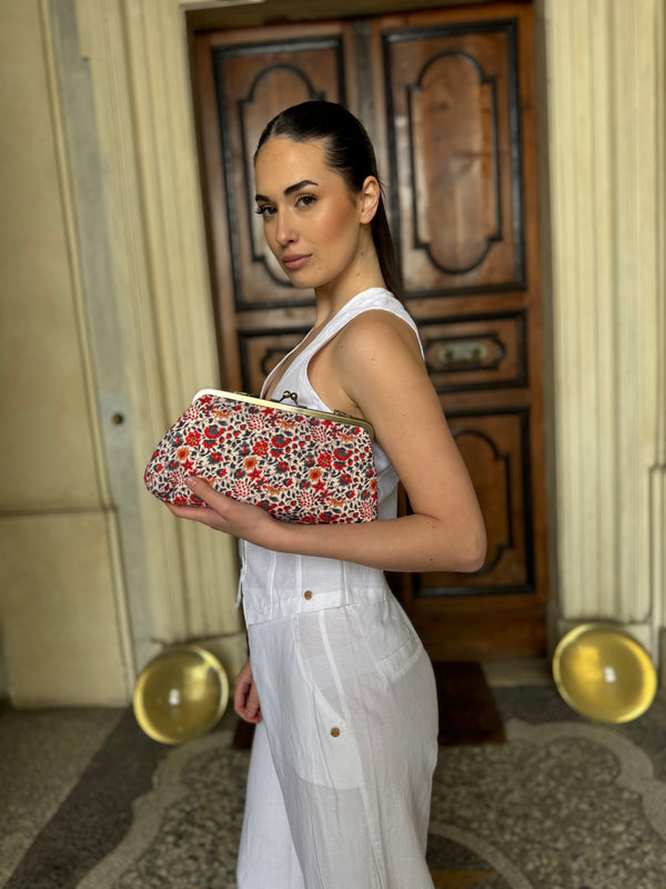 Artefilia - Borsa Angelina - BIANCO MUGHETO