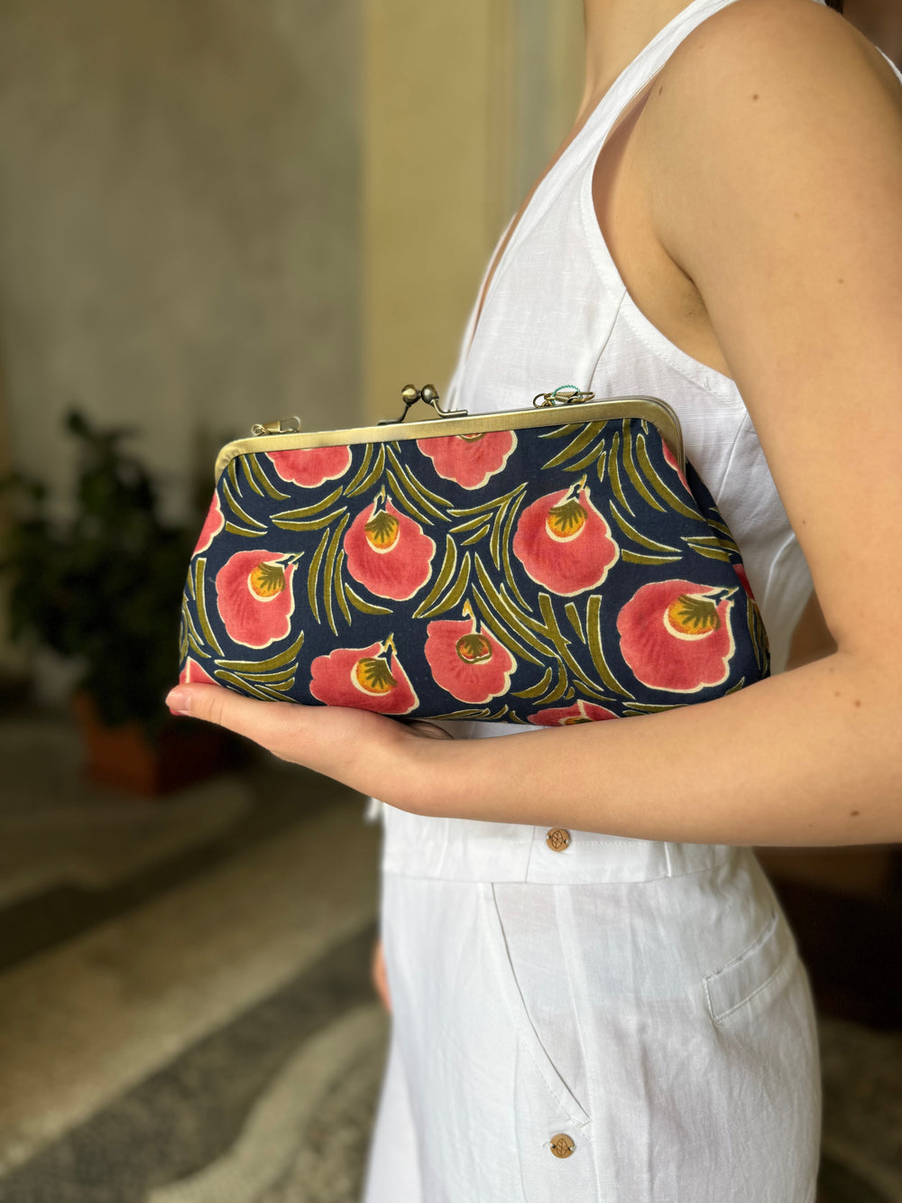 Artefilia - Borsa Angelina - BLU IBISCO